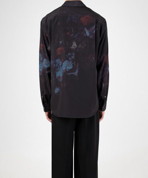 LAD MUSICIAN(ラッドミュージシャン)の「DECHINE FLOWER COMFORT SHIRT(シャツ/ブラウス・メンズ・ブラック×レッド/ブラック×ブルー/ワイン・44/42/46)」の12枚目の写真