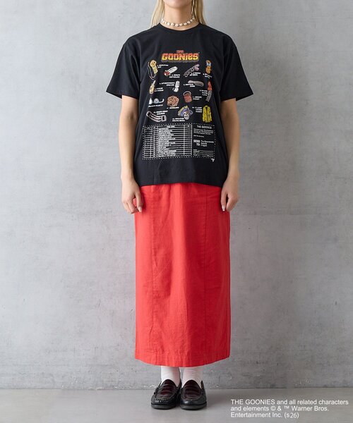 BIRTHDAY BAR(バースデイバー)の「BIRTHDAY BAR/The Goonies/Tシャツ(Tシャツ/カットソー・レディース・ブラック・MEDIUM/X-LARGE)」の4枚目の写真