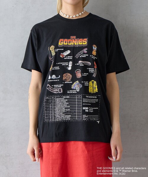 BIRTHDAY BAR(バースデイバー)の「BIRTHDAY BAR/The Goonies/Tシャツ(Tシャツ/カットソー・レディース・ブラック・MEDIUM/X-LARGE)」の7枚目の写真