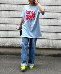 【GILDAN】HODGE-PODGE発泡プリントロゴTシャツ