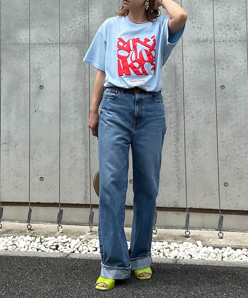 ライトブルー
model:154cm 着用サイズ:Lサイズ