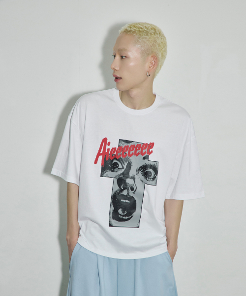 SCALLYWAG（スカリーワグ）の「ヴィンテージクロスオーバーフィットTシャツ[ホワイト]（Tシャツ/カットソー・レディース・その他・MEDIUM/LARGE）」の5枚目の写真