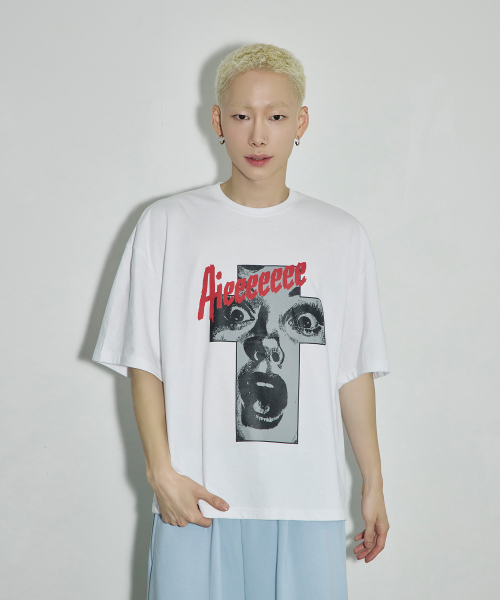 SCALLYWAG（スカリーワグ）の「ヴィンテージクロスオーバーフィットTシャツ[ホワイト]（Tシャツ/カットソー・レディース・その他・MEDIUM/LARGE）」の6枚目の写真