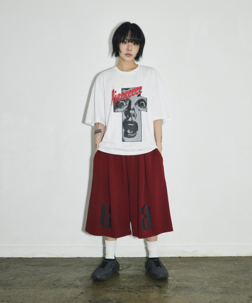 SCALLYWAG（スカリーワグ）の「ヴィンテージクロスオーバーフィットTシャツ[ホワイト]（Tシャツ/カットソー・レディース・その他・MEDIUM/LARGE）」の9枚目の写真