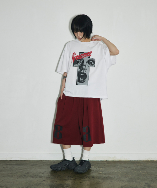 SCALLYWAG（スカリーワグ）の「ヴィンテージクロスオーバーフィットTシャツ[ホワイト]（Tシャツ/カットソー・レディース・その他・MEDIUM/LARGE）」の10枚目の写真