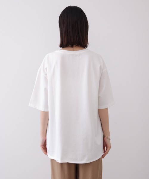 Bou Jeloud(ブージュルード)の「シューズアイコンTee(Tシャツ/カットソー・レディース・ブラック/オフホワイト・FREE)」の15枚目の写真