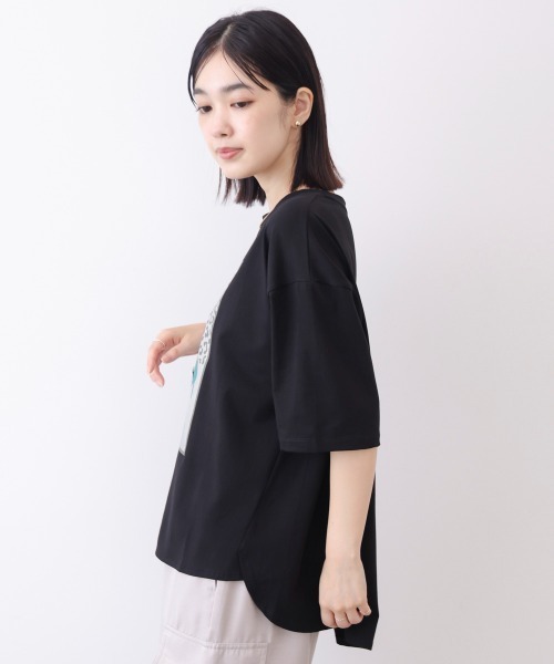 Bou Jeloud(ブージュルード)の「シューズアイコンTee(Tシャツ/カットソー・レディース・ブラック/オフホワイト・FREE)」の22枚目の写真