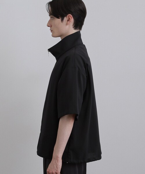 tk.TAKEO KIKUCHI(ティーケータケオキクチ)の「【接触冷感/2WAY】洗えるZIPシャツアウター(シャツ/ブラウス・メンズ・ブラック/チャコールグレー・02/03)」の22枚目の写真