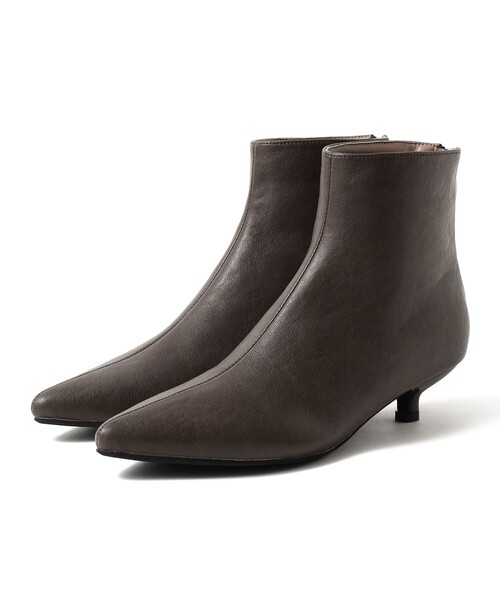BEAMS HEART(ビームスハート)の「ポインテッド ブーツ(ブーツ・レディース・ブラウン系その他2/ブラック・24.0cm/25.0cm/23.0cm)」の2枚目の写真