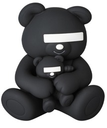MEDICOM TOY（メディコムトイ）の「VCD UNDERCOVER BEAR WHITE/BLACK（フィギュア）」
