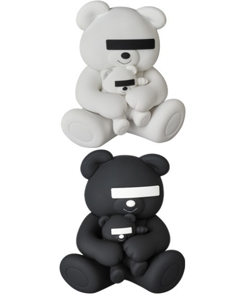 VCD UNDERCOVER BEAR WHITE/BLACK（フィギュア）｜VINYL COLLECTIBLE