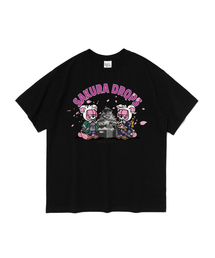 オオサカサクラエディション 半袖Tシャツ (ブラック)
