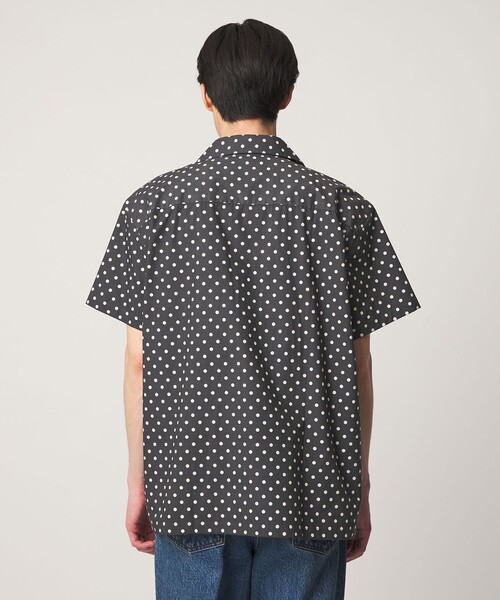 DRAKE'S（ドレイクス）の「【別注】＜Drake’s＞  ドット オープンカラーシャツ（シャツ/ブラウス・メンズ・ブラック/ダークブラウン・L/M）」の8枚目の写真