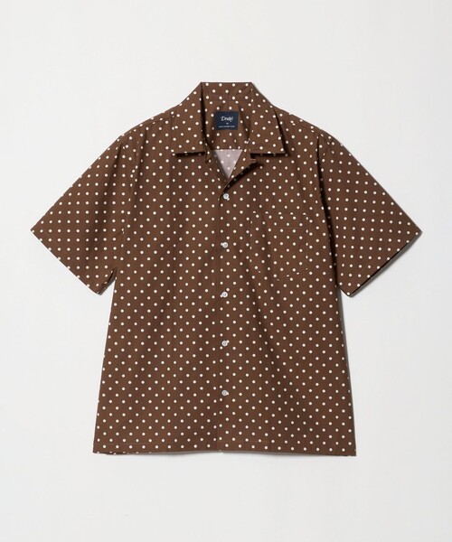 DRAKE'S(ドレイクス)の「【別注】<Drake’s> ドット オープンカラーシャツ(シャツ/ブラウス・メンズ・ブラック/ダークブラウン・L/M/XL)」の12枚目の写真