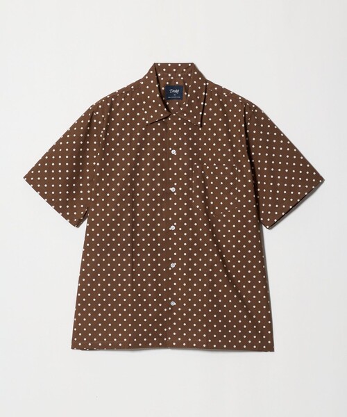 DRAKE'S(ドレイクス)の「【別注】<Drake’s> ドット オープンカラーシャツ(シャツ/ブラウス・メンズ・ブラック/ダークブラウン・L/M/XL)」の19枚目の写真
