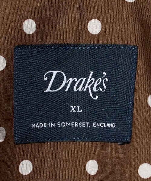 DRAKE'S(ドレイクス)の「【別注】<Drake’s> ドット オープンカラーシャツ(シャツ/ブラウス・メンズ・ブラック/ダークブラウン・L/M/XL)」の22枚目の写真