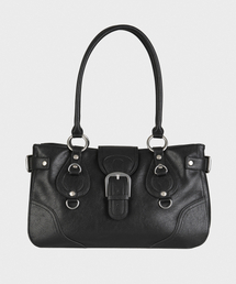 DIMANCHE（ディマンシュ）の「Editor Bag (black)（ショルダーバッグ）」