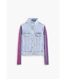 Desigual | Color block denim jacket / カラーブロックデニムジャケット(デニムジャケット)
