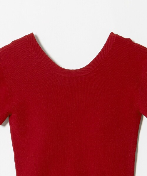 Steven Alan（スティーブンアラン）の「＜NICENICE MOMENT＞CMPACT TEE/トップス（その他トップス・レディース・レッド/ブラック・1）」の9枚目の写真