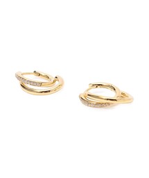 Otiumberg. Small Pave Spiralis ピアス