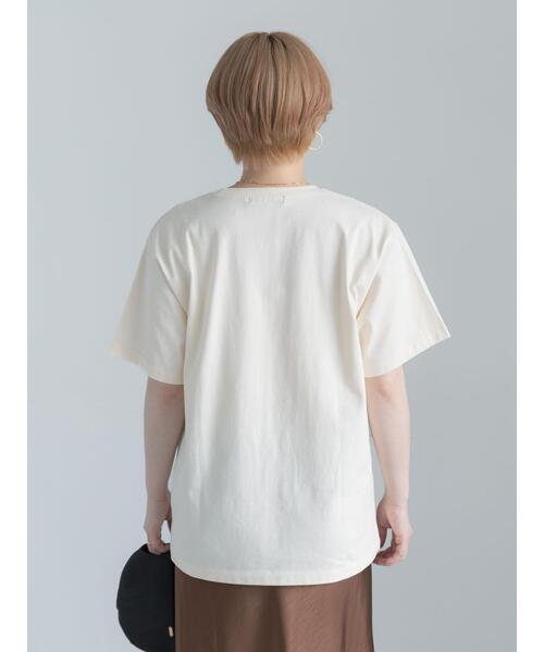 Te chichi(テチチ)の「アニマルフォトプリントTシャツ(Tシャツ/カットソー・レディース・ベージュ/ブラウン/チャコールグレー/オフホワイト・F)」の14枚目の写真