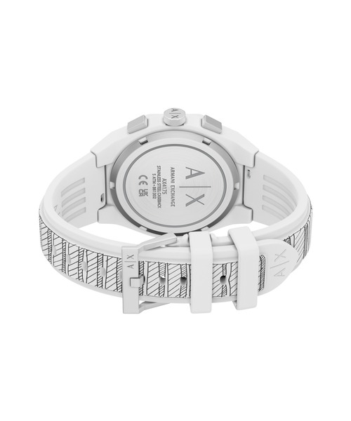 ARMANI EXCHANGE（アルマーニエクスチェンジ）の「アルマーニ・エクスチェンジ 腕時計 メンズ アナログ シリコン AX4175（アナログ腕時計・メンズ・ホワイト・FREE）」の3枚目の写真