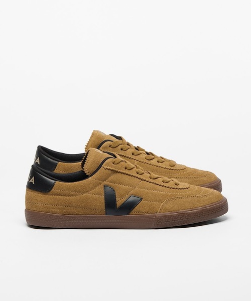 VEJA(ヴェジャ)の「VEJA Panenka スエードスニーカー(スニーカー・レディース・マスタード・37/23/38/24/39/25/40/25.5cm/41/26.5cm/42/27cm/43/28cm)」の1枚目の写真