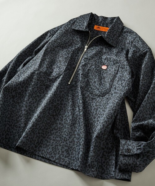 RED KAP(レッドキャップ)の「RED KAP/レッドキャップ 別注 ハーフジップ プルオーバー ロングスリーブシャツ(シャツ/ブラウス・メンズ・ブラック/チャコールグレー/レオパード/その他9/その他13・MEDIUM/LARGE)」の22枚目の写真