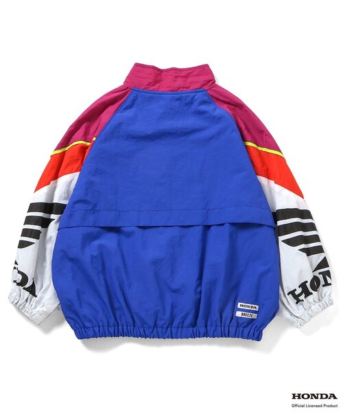 BREEZE(ブリーズ)の「【リンク】Honda シャカシャカレーシングジャケット(ナイロンジャケット・キッズ・レインボー/ブラック・120/100/140)」の9枚目の写真