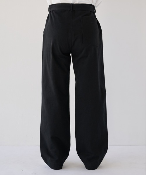 PUBLIC TOKYO（パブリックトウキョウ）の「【ZOZO限定26AW先行予約】ベルテッドチノベイカーパンツ（その他パンツ・メンズ・ベージュ/ブラック・1/2）」の19枚目の写真