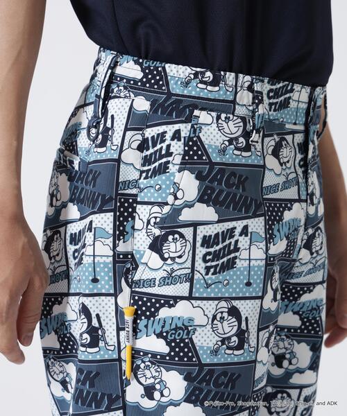Jack Bunny!!（ジャックバニー）の「【Jack Bunny!!】【ドラえもん】ストレッチミニリップ 総柄ショートパンツ（その他パンツ・メンズ・ネイビー/オレンジ・X-LARGE/XX-LARGE/MEDIUM/LARGE）」の8枚目の写真