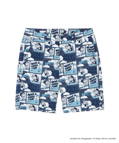 Jack Bunny!!（ジャックバニー）の「【Jack Bunny!!】【ドラえもん】ストレッチミニリップ 総柄ショートパンツ（その他パンツ・メンズ・ネイビー/オレンジ・X-LARGE/XX-LARGE/MEDIUM/LARGE）」の12枚目の写真