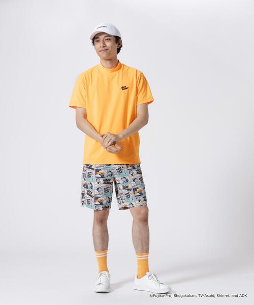 Jack Bunny!!（ジャックバニー）の「【Jack Bunny!!】【ドラえもん】ストレッチミニリップ 総柄ショートパンツ（その他パンツ・メンズ・ネイビー/オレンジ・X-LARGE/XX-LARGE/MEDIUM/LARGE）」の14枚目の写真