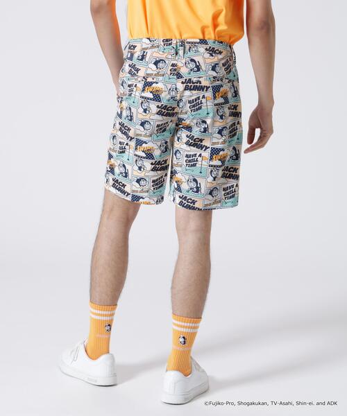Jack Bunny!!（ジャックバニー）の「【Jack Bunny!!】【ドラえもん】ストレッチミニリップ 総柄ショートパンツ（その他パンツ・メンズ・ネイビー/オレンジ・X-LARGE/XX-LARGE/MEDIUM/LARGE）」の15枚目の写真