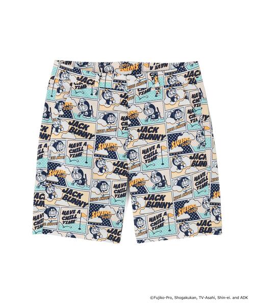 Jack Bunny!!（ジャックバニー）の「【Jack Bunny!!】【ドラえもん】ストレッチミニリップ 総柄ショートパンツ（その他パンツ・メンズ・ネイビー/オレンジ・X-LARGE/XX-LARGE/MEDIUM/LARGE）」の16枚目の写真