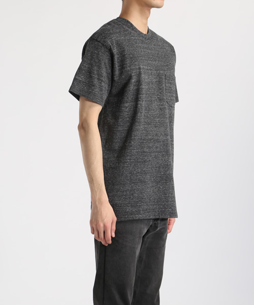 SOPHNET.（ソフネット）の「OVER DYE CREW NECK POCKET TEE（Tシャツ/カットソー・メンズ・ホワイト/ブラック/グレー/カーキ/ネイビー/サックスブルー/チャコールグレー/ピンク/グリーン・SMALL/MEDIUM/X-LARGE/LARGE）」の10枚目の写真