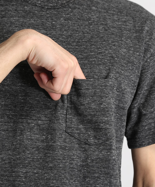 SOPHNET.（ソフネット）の「OVER DYE CREW NECK POCKET TEE（Tシャツ/カットソー・メンズ・ホワイト/ブラック/グレー/カーキ/ネイビー/サックスブルー/チャコールグレー/ピンク/グリーン・SMALL/MEDIUM/X-LARGE/LARGE）」の14枚目の写真