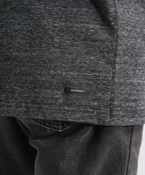 SOPHNET.（ソフネット）の「OVER DYE CREW NECK POCKET TEE（Tシャツ/カットソー・メンズ・ホワイト/ブラック/グレー/カーキ/ネイビー/サックスブルー/チャコールグレー/ピンク/グリーン・SMALL/MEDIUM/X-LARGE/LARGE）」の15枚目の写真