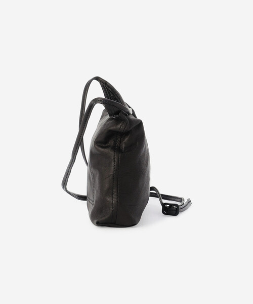 sisii(シシ)の「Sisii | 〈別注〉 レザーサコッシュ UNISEX(ショルダーバッグ・レディース・ブラック・ONE)」の3枚目の写真