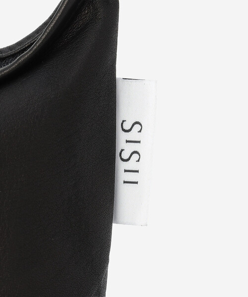 sisii(シシ)の「Sisii | 〈別注〉 レザーサコッシュ UNISEX(ショルダーバッグ・レディース・ブラック・ONE)」の7枚目の写真