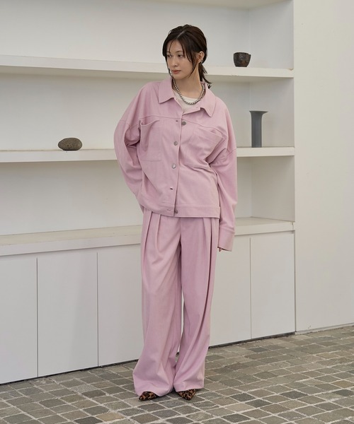 model：H166　着用サイズ：F