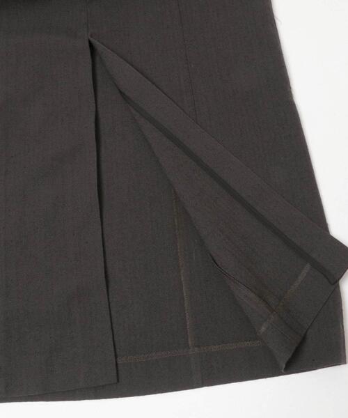 URBAN RESEARCH(アーバンリサーチ)の「new basic WOOL LINEN SILK ONE-PIECE(ワンピース・レディース・ブラウン・38/36)」の10枚目の写真
