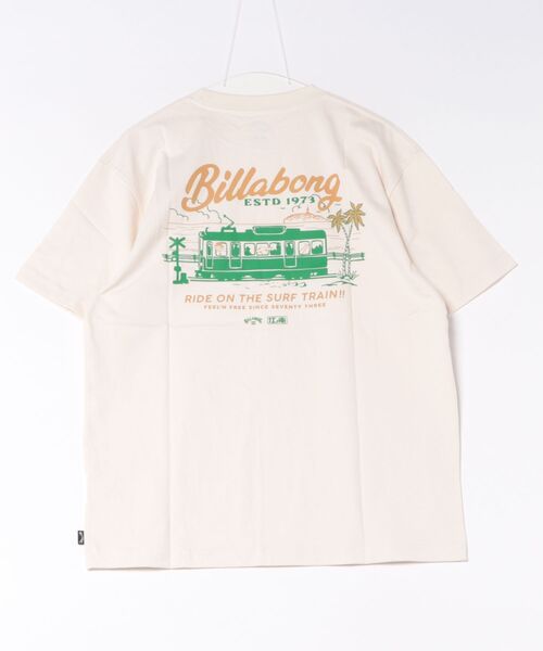 BILLABONG(ビラボン)の「BILLABONG メンズ SURF TRAIN Tシャツ【OVER FIT】【江ノ電×BILLABONG】【2026年秋冬モデル】(Tシャツ/カットソー・メンズ・グリーン系その他/ブラック系その他/クリーム・X-LARGE/LARGE/MEDIUM)」の6枚目の写真