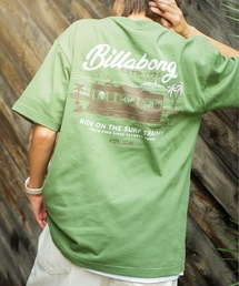 BILLABONG メンズ SURF TRAIN Tシャツ【OVER FIT】【江ノ電×BILLABONG】【2026年秋冬モデル】