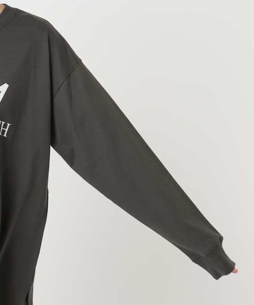 JOURNAL STANDARD relume(ジャーナルスタンダード レリューム)の「DURHAMロゴロングTシャツ(Tシャツ/カットソー・レディース・ホワイト/ブラック系その他・FREE)」の22枚目の写真
