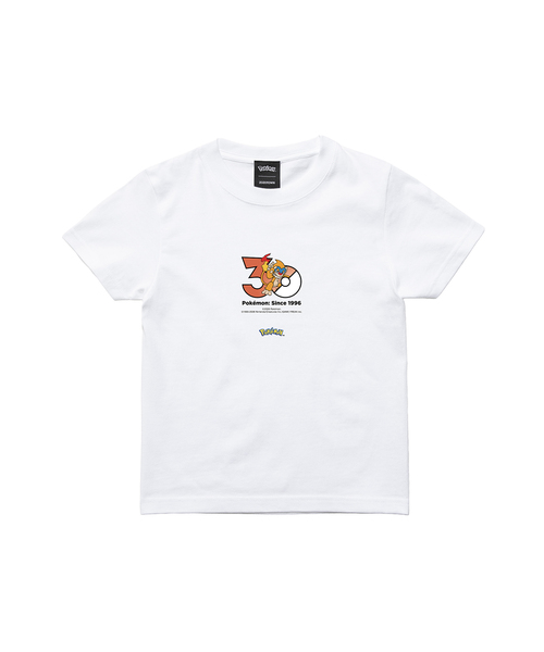 ZOZOSPOT（ゾゾスポット）の「Pokemon 30th Anniversary 1025 T-shirt 「モウカザル」（Tシャツ/カットソー・レディース・ホワイト・SMALL/MEDIUM/LARGE/X-LARGE/XX-LARGE/XXX-LARGE/100cm/110cm/120cm/130cm/140cm/150cm/160cm）」の2枚目の写真