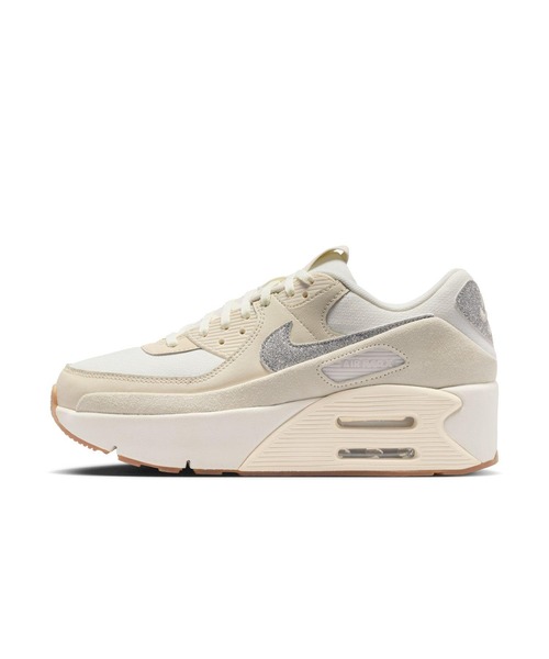 NIKE(ナイキ)の「W AIR MAX 90 LV8 SE IR0799-133(スニーカー・レディース・ホワイト・25.5cm/24.5cm/23.5cm/22.5cm/22.0cm/25.0cm/24.0cm/23.0cm)」の1枚目の写真