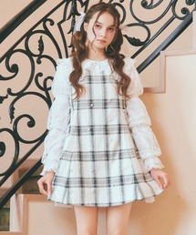 Lacy lady pearl topping onepiece