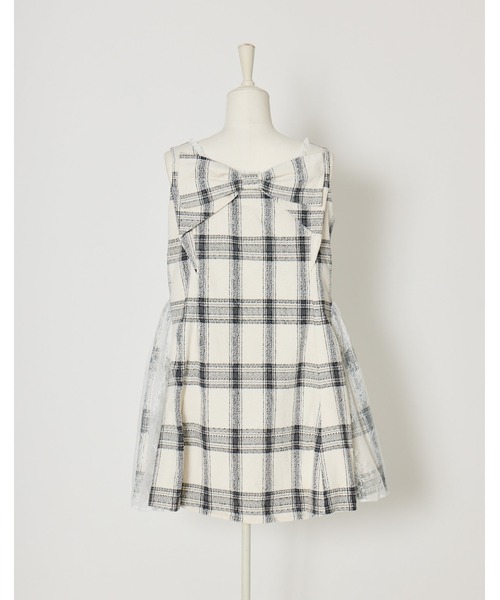 mellfy memory（メルフィーメモリー）の「Lacy lady pearl topping onepiece（ワンピース・レディース・ホワイト/ピンク・FREE）」の11枚目の写真