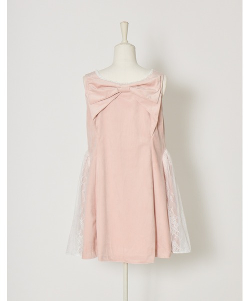 mellfy memory（メルフィーメモリー）の「Lacy lady pearl topping onepiece（ワンピース・レディース・ホワイト/ピンク・FREE）」の19枚目の写真